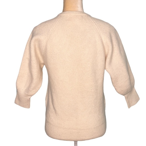 Vintage L. Simsbury Lambswool & Rabbit Hair Button Front Cardigan Sweater Medium - Picture 4 of 7